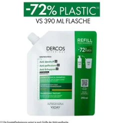 Vichy Dercos Anti-Schuppen Shampoo trockene Kopfhaut, 390 ml- Shampoos|Kopfhautpflege
