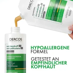 Vichy Dercos Anti-Schuppen Shampoo trockene Kopfhaut, 390 ml- Shampoos|Kopfhautpflege