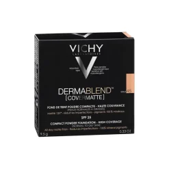 Vichy Dermablend Covermatte Puder 45 Gold, 9.5 g- Puder