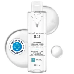 Vichy Purete Thermale Mineral Mizellen-Fluid sensitiv, 200 ml- Reinigung
