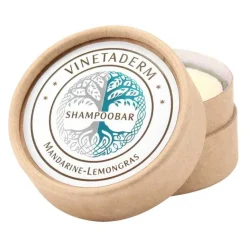 Vinetaderm Shampoos-Shampoobar Silizium Mandarine Lemongras, 50 g