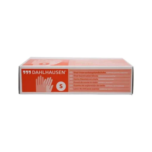 P.J.Dahlhausen Vinylhandschuhe-Vinyl Handschuhe ungepudert Größe S, 100 St