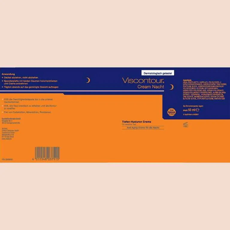 Viscontour Nachtpflege-Nachtcreme, 50 ml