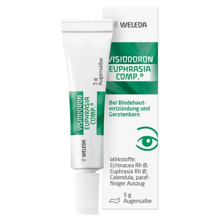 Weleda Auge & Ohr|Für Unterwegs-Visiodoron Euphrasia comp. Augensalbe, 5 g