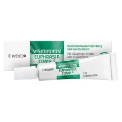 Weleda Auge & Ohr|Für Unterwegs-Visiodoron Euphrasia comp. Augensalbe, 5 g