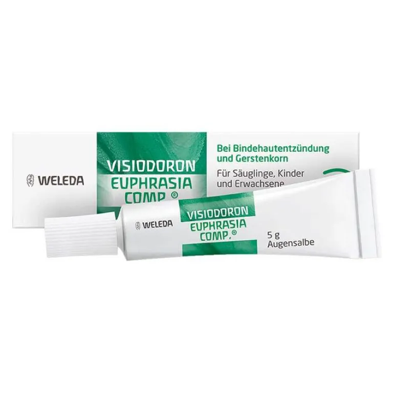Weleda Auge & Ohr|Für Unterwegs-Visiodoron Euphrasia comp. Augensalbe, 5 g