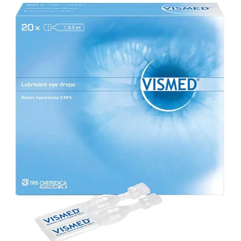 Vismed Einmaldosen, 20X0.3 ml- Augentropfen Trockene Augen