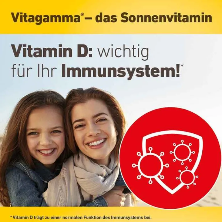Vitagamma Vitamin D (Colecalciferol)-D3 2.000 I.E. Vitamin D3 NEM Tabletten, 200 St