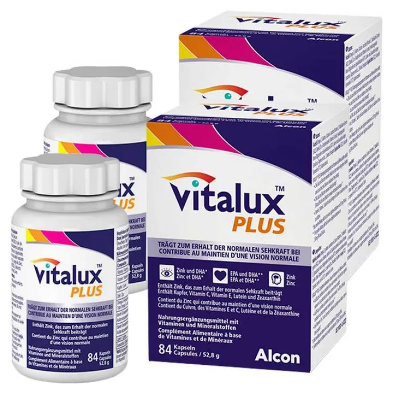 Vitalux Plus Kapseln, 2x84 St- Augenvitamine
