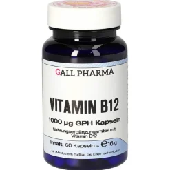 Vitamin B12 1000 µg GPH Kapseln, 60 St- Vitamin B12 (Cobalamin)