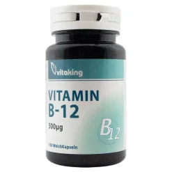 Vitaking Vitamin B12 500 µg Kapseln, 100 St- Vitamin B12 (Cobalamin)
