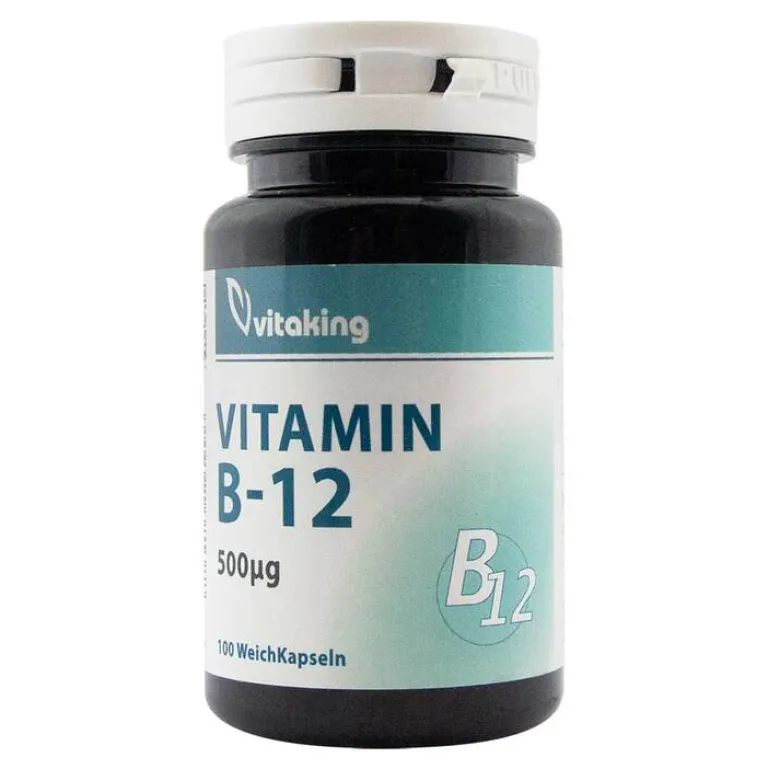 Vitaking Vitamin B12 500 µg Kapseln, 100 St- Vitamin B12 (Cobalamin)