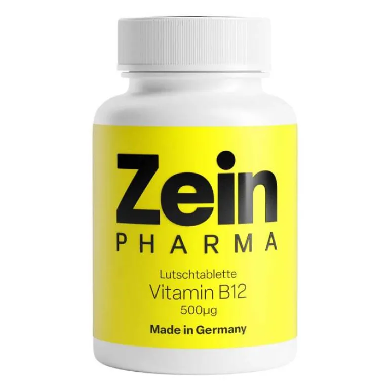 Zein Pharma Vitamin B12 (Cobalamin)-Vitamin B12 500 µg Methylcobalamin Lutschtabletten, 60 St