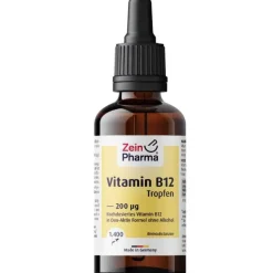 Zein Pharma Vitamin B12 (Cobalamin)-Vitamin B12 200 µg Tropfen zum Einnehmen, 50 ml