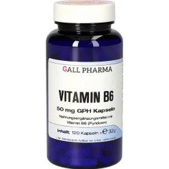 Vitamin B6 50 mg GPH Kapseln, 120 St^Hecht Pharma New