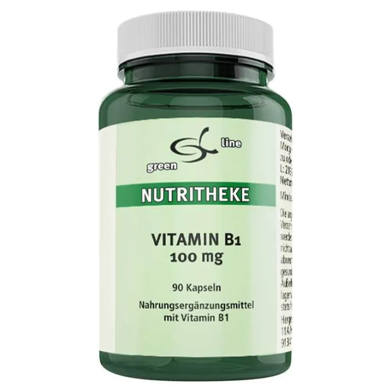 Green line Nutritheke Vitamin B1 (Thiamin)-Vitamin B1 100 mg Kapseln, 90 St