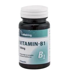 Vitaking Vitamin B1 (Thiamin)-Vitamin B1 100 mg Kapseln 60 St., 60 St