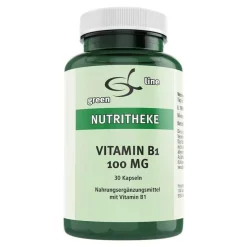 Green line Nutritheke Vitamin B1 (Thiamin)-Vitamin B1 100 mg Kapseln, 30 St
