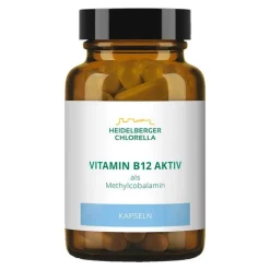 Vitamin B12 aktiv Methylcobalamin Kapseln, 60 St^Heidelberger Chlorella Sale