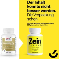 Zein Pharma Vitamin B2 Forte 100 mg bioaktives R5P Kapseln, 90 St- Vitamin B2 (Riboflavin)