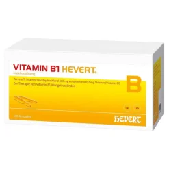Hevert Vitamin B1 (Thiamin)-Vitamin B1 Ampullen, 100X2 ml