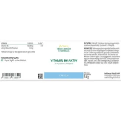 Heidelberger Chlorella Vitamin B6 (Pyridoxin)-Vitamin B6 Kapseln, 120 St