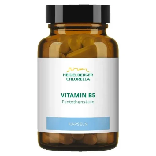 Heidelberger Chlorella Vitamin B5 Kapseln, 60 St- Vitamin B5 (Pantothensäure)