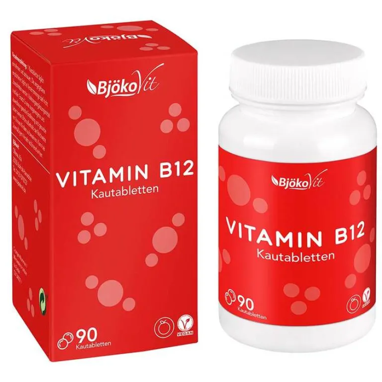 Bjökovit Vitamin B12 Kautabletten, 90 St- Vitamin B12 (Cobalamin)