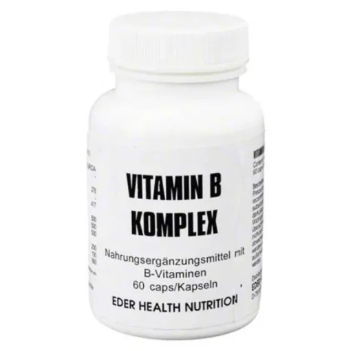 Eder Health Nutrition Vitamin B Komplex-Vitamin B Komplex, 60 St