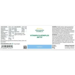 Heidelberger Chlorella Vitamin B Komplex aktiv Kapseln, 120 St- Vitamin B Komplex