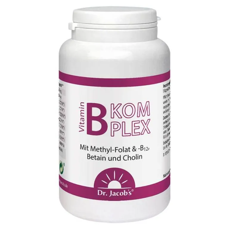 Vitamin B Komplex Dr Jacob`s Kapseln, 120 St^Dr. Jacobs Outlet