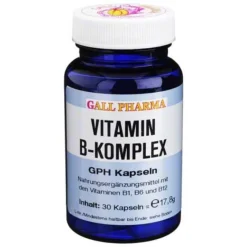 Hecht Pharma Vitamin B Komplex-Vitamin B Komplex GPH Kapseln, 30 St