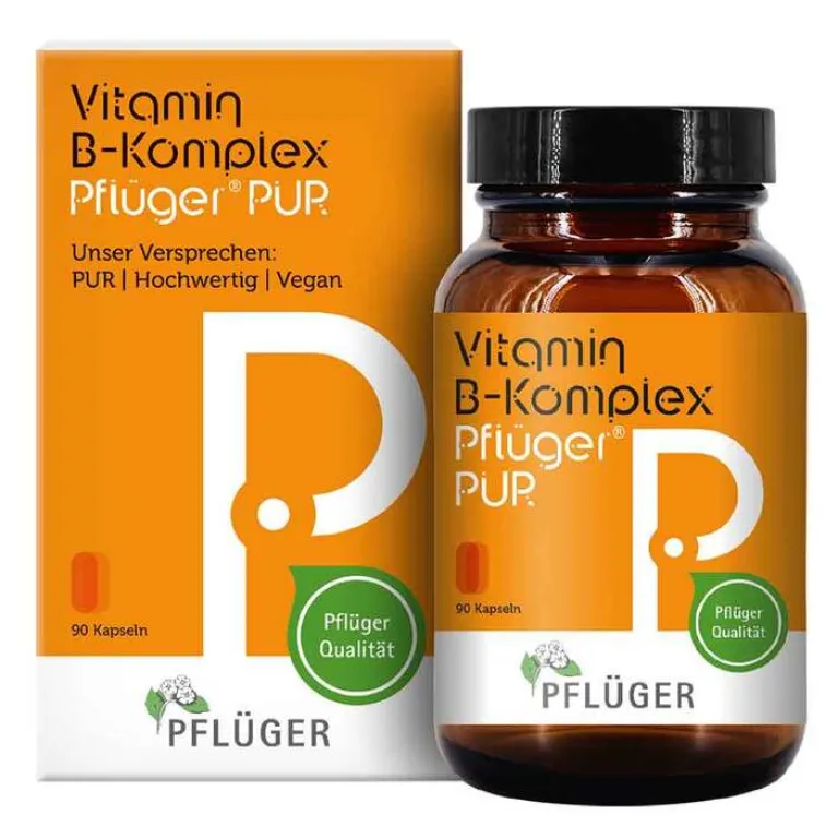 Pflüger Vitamin B Komplex Pur Kapseln, 90 St- Vitamin B Komplex