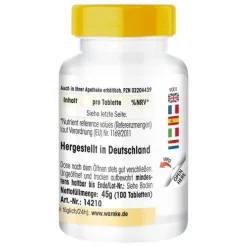 Vitamin B Komplex Tabletten, 100 St^Warnke Online