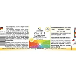 Vitamin B Komplex Tabletten, 100 St^Warnke Online