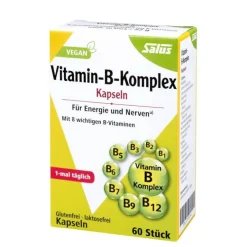Salus Vitamin B Komplex vegetabile Kapseln , 60 St- Vitamin B Komplex