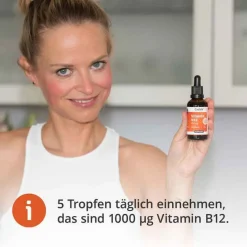 Casida Vitamin B12 (Cobalamin)-Vitamin B12 Tropfen vegan, 50 ml