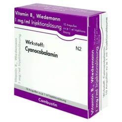 Wiedemann Pharma Vitamin B12 Wiedemann Ampullen, 10 St- Vitamin B12 (Cobalamin)