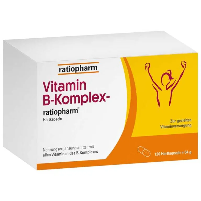 Vitamin B-Komplex Kapseln, 120 St^Ratiopharm