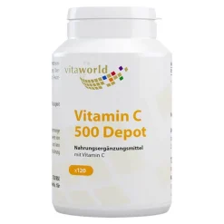 Vitamin C 500 depot Kapseln, 120 St^Vitaworld Discount