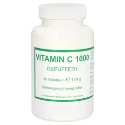 Vitamin C 1000 gepuffert Tabletten, 90 St^Hecht Pharma Best