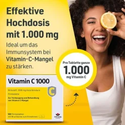 Wörwag Pharma Vitamin C (Ascorbinsäure)-Vitamin C 1000 mg Tabletten, 20 St