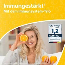 R(h)ein Nutrition Immunsystem-Vitamin C + Vitamin D + Zink Immunsystem Ultra Kapseln, 120 St
