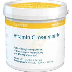 Vitamin C Matrix Tabletten, 180 St^MSE Hot