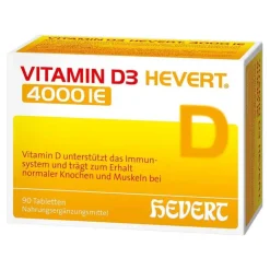 Vitamin D3 4.000 I.E. Tabletten, 90 St^Hevert Best