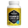 Vitamaze Vitamin D3 K2 2000 I.E. / 100 µg hochdosiert Tabletten , 240 St- Vitamin K|Vitamin D (Colecalciferol)