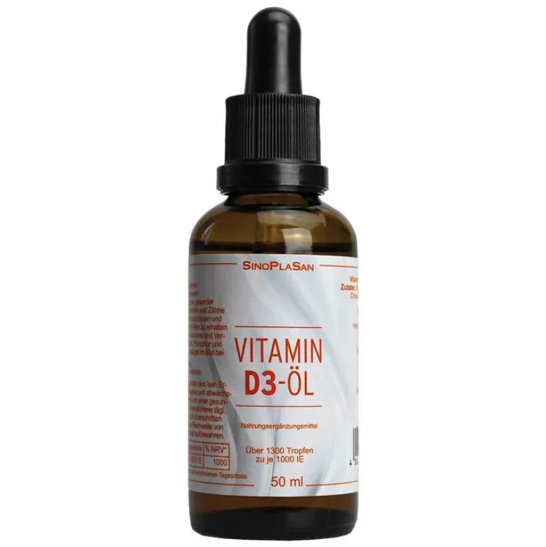 Sinoplasan Vitamin D3-Öl, 50 ml- Vitamin D (Colecalciferol)