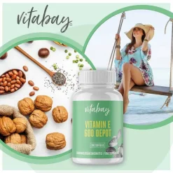 Vitamin E 600 I.E. Depot vegan hochdosiert Weichk., 200 St^Vitabay Clearance