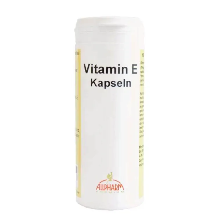 Vitamin E (Tocopherol)-Vitamin E Kapseln Allpharm, 100 St