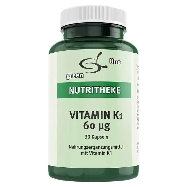 Vitamin K1 60 µg Kapseln, 30 St^Green line Nutritheke